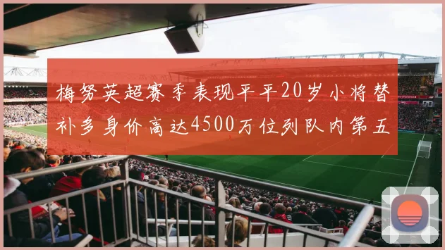 梅努英超赛季表现平平20岁小将替补多身价高达4500万位列队内第五